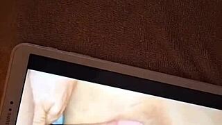 magrinha mascarada begs for hot cum on her ass