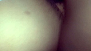 fucking my horny ebony daddy's monster bbc in tight pussy