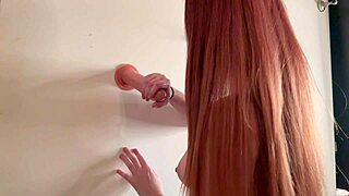 discover artemisia love's teasing handjob with massive dildo bliss