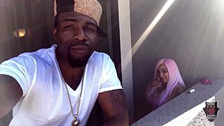 Rome major blasts cum on her shaking bubble butt ass