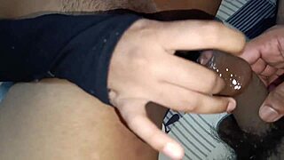 Desi Wife's Tight Pussy Teases Muscular Hubby On Bed