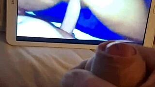 magrinha mascarada begs for hot cum on her ass