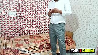 Chubby indian milf dates horny stud sucking big cock fucked bent over doggystyle missionary