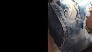 juicy blonde ass caught candid voyeur style up close