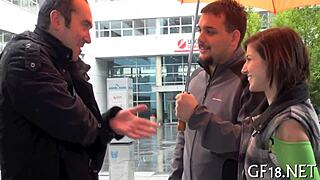 boyfriend auctions off his cute barely legal teen slut