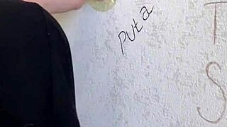 Gloryhole Surprise: Sucking Big Cock Till Cum Fills My Mouth