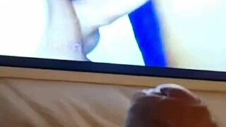 magrinha mascarada begs for hot cum on her ass