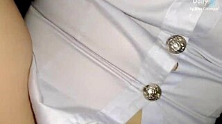 thai college girl offers pussy for grade fix but gets creampied deep