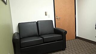 Carrie B Casting Left 1: Gagging Deepthroat Slut Chokes!