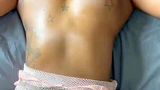 blonde babe dives into wild outdoor adventures