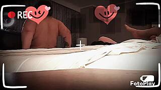 snowbunnyqueen27 tempts in steamy interracial threesome with big black cocks