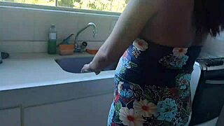 Pregnant tattooed babe takes plumber's big cock creampie