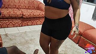 after gym home trainer fucked ass relaxed cumshot