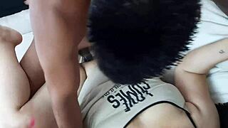 waking up to horny mouth stuffed with throbbing cock deepthroat style