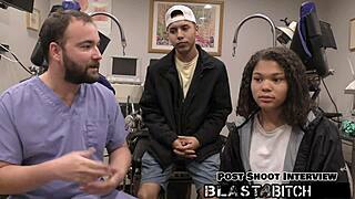 Hey, take this deep face fuck right now?