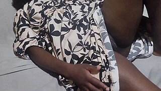 young wife spreads her huge hairy pussy ignoring her exam prep