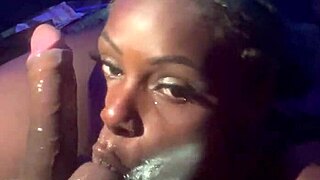 i slobber wildly on monster cock in sloppy deepthroat blowjob