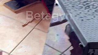 i invited neighbor over for cozy fun while away