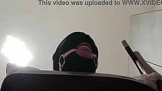 Bound Blindfolded Milf Gags on Cock Before Rough Pussy and Ass Pounding!