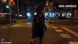 lena fire gives cris angelo raw girlfriend fuck in barcelona dorm