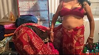 Crazy Indian wife saree fuck by husband hardcore home pounding