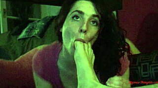 i deserve his cum after best anal with fingers feet and cock part two