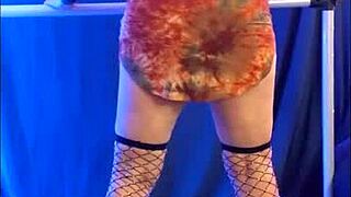 hotwife steffi's hippie witch pussy dances all dirty and wild