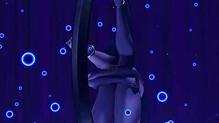 tharja tempts you to worship every curve of her cosplay body