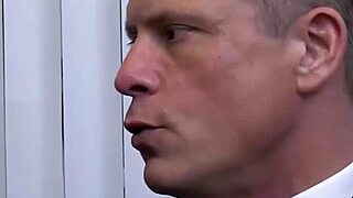 granny lacey starr takes rough doggystyle pounding from marc kaye on bed