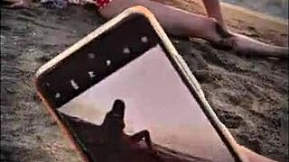 mexican beach stranger sucks huge cock in public outdoor blowjob