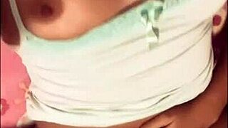 that sexy arab slut bends over in lingerie as her panties hug her tight pussy before taking a deep creampie doggystyle