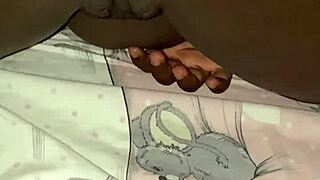 Muscular black lover uses milf wife's pussy freely