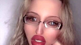 russian huge fetish glasses lipstick thrill 4:40