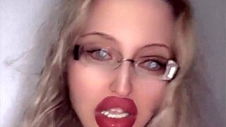 russian huge fetish glasses lipstick thrill 4:40
