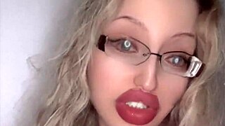 russian huge fetish glasses lipstick thrill 4:40