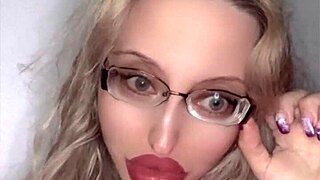 russian huge fetish glasses lipstick thrill 4:40