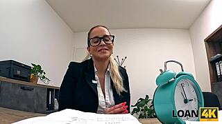 Loan4k Library Girl Reveals Slutty Side Seducing with Stockings in Office Hardcore