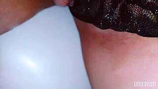 Naughty babe trembles fingering wet pink pussy in public restroom voyeur