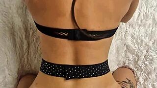 Intense Anal Creampie Fills Her Tight Ass Deep.