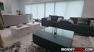 I sneak peek as hot milf strokes my cock while gf uses toilet