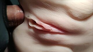 shove it deep in that shaved real doll pussy!