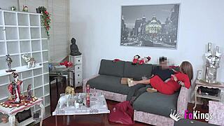 Vanessa, how's deflowering this young stud's first time feel on your big tits?