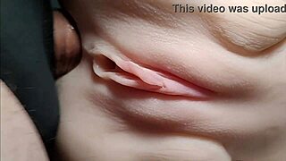 shove it deep in that shaved real doll pussy!