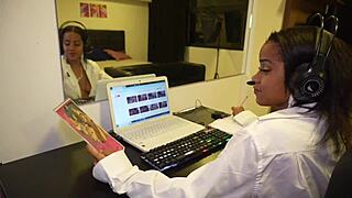 hey, that cute secretary hangs out with her boss casually