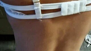 Intense Anal Creampie Fills Her Tight Ass Deep.