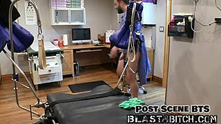 jasmine's back blasted in nurse pov cumshot