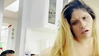 hot latina hits wild orgasm in steamy homemade exotic fuck session