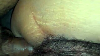 Tempting hairy skank swaps anal for pussy thrill