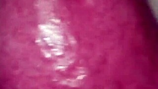 i gasp and moan spitting on his thick cock with slow intense handjob cumshot