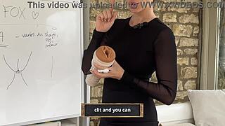 Discover varied female anatomy through close pussy fingering lessons